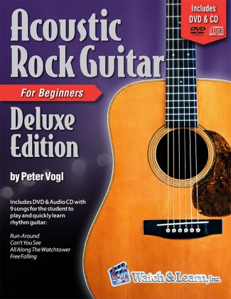 Acoustic Rock Guitar Deluxe Edition - Watch & Learn